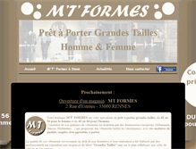 Tablet Screenshot of mt-formes.com